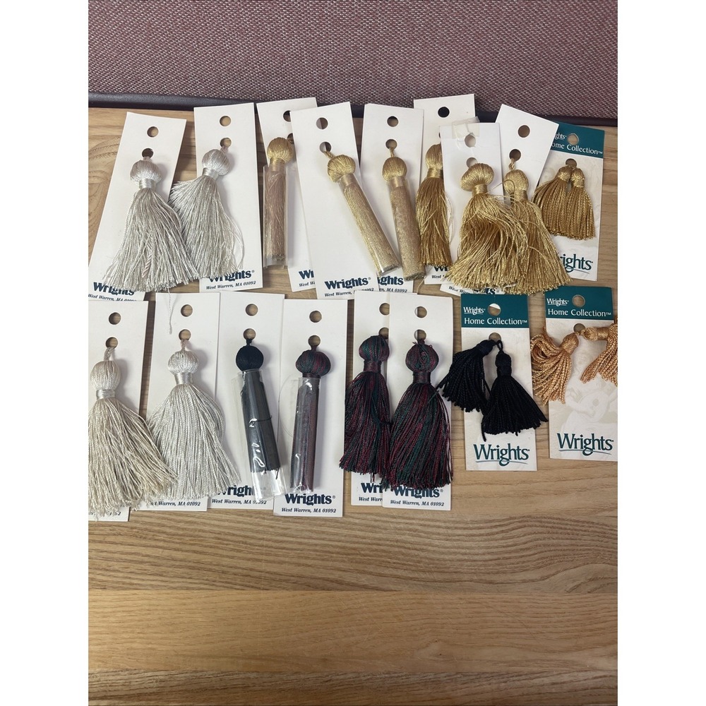 17 Wrights Home Collection Tassels Lot